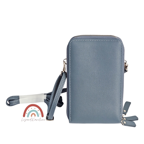 Faux Leather Phone Crossbody Wallet Small Bag - Picture 2 of 15